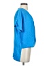 Bebe 100% Polyester Blue Short Sleeve Blouse Size S - photo 4