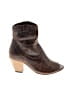 Dingo 100% Leather Brown Ankle Boots Size 7 - photo 1