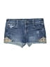 Maurices Stars Blue Denim Shorts Size 7 - 8 - photo 1