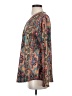 Unbranded Paisley Teal Long Sleeve Blouse Size S - photo 5