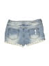 Maurices Blue Denim Shorts Size 7 - 8 - photo 2