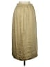 Gap 100% Polyester Solid Gold Casual Skirt Size XS (petite) - photo 2