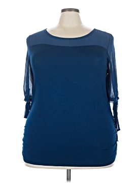 Lane Bryant 3/4 Sleeve Top