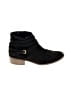 Just Fab Black Ankle Boots Size 8 1/2 - photo 1