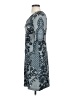 Baraschi 100% Polyester Paisley Gray Cocktail Dress Size 2 - photo 5