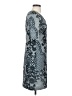 Baraschi 100% Polyester Paisley Gray Cocktail Dress Size 2 - photo 4