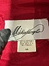 Michaelangelo 100% Polyester Red Sleeveless Blouse Size 16 - photo 7
