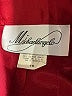Michaelangelo 100% Acetate Solid Burgundy Formal Skirt Size 16 - photo 4