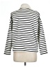 J.Jill Stripes Ivory White Pullover Sweater Size L - photo 2