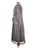 Blanc Noir 100% Polyester Paisley Gray Casual Dress Size 1X - photo 5