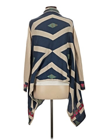 Ella Blue Poncho (view 2)