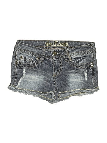 Wallflower Denim Shorts (view 1)