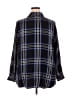 Sanctuary Plaid Black 3/4 Sleeve Button-Down Shirt Size 2X - photo 2