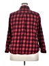 Faded Glory 100% Cotton Plaid Red Long Sleeve Button-Down Shirt Size 2X - photo 2