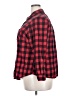 Faded Glory 100% Cotton Plaid Red Long Sleeve Button-Down Shirt Size 2X - photo 5