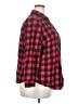 Faded Glory 100% Cotton Plaid Red Long Sleeve Button-Down Shirt Size 2X - photo 4