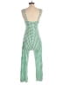 Boohoo Checkered-gingham Green Jumpsuit Size 4 - photo 2