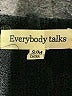 Everybody talks 100% Acrylic Black Cardigan Size S - photo 7