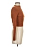 Shein Brown Long Sleeve Top Size 4 - photo 4