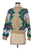 Suncoo Graphic Tan Pullover Sweater Size Sm (T1) - photo 1