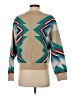 Suncoo Graphic Tan Pullover Sweater Size Sm (T1) - photo 2