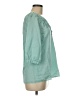 Talbots 100% Cotton Teal 3/4 Sleeve Blouse Size M - photo 4