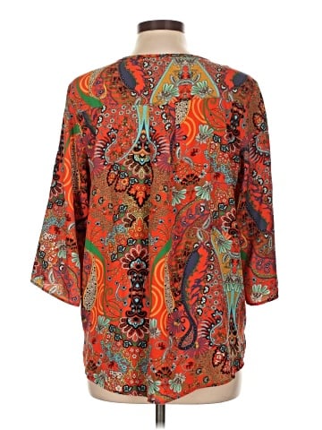 ...Trinity 3/4 Sleeve Blouse (view 2)