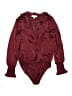 She + Sky 100% Polyester Burgundy Kimono Size M - photo 1