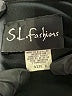 S.L. Fashions 100% Polyester Black Cocktail Dress Size 6 - photo 7