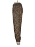 Myra Bag 100% Polyester Animal Print Brown Casual Pants Size L - photo 5