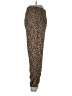 Myra Bag 100% Polyester Animal Print Brown Casual Pants Size L - photo 4