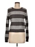Orange Kiss Checkered-gingham Gray Pullover Sweater Size M - photo 1