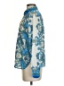 VICI 100% Polyester Paisley Blue Long Sleeve Blouse Size XS - photo 5