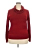 Effeci 100% Acrylic Red Turtleneck Sweater Size 2X - photo 1