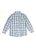 Vineyard Vines 100% Cotton Checkered-gingham Blue Long Sleeve Button-Down Shirt Size 5 - photo 1