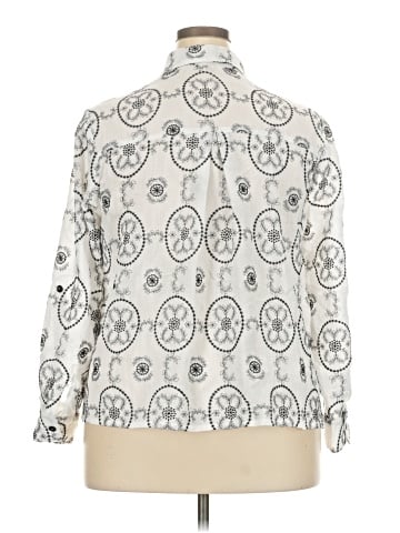 Fig & Flower Long Sleeve Blouse (view 2)