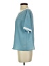ViCOLO 100% Polyester Blue Short Sleeve Blouse Size S - photo 5