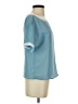 ViCOLO 100% Polyester Blue Short Sleeve Blouse Size S - photo 4