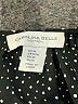 Carolina Belle 100% Polyester Polka Dots Black Short Sleeve Blouse Size M - photo 7