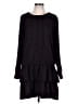 Maison Scotch 100% Polyester Polka Dots Black Casual Dress Size L - photo 1