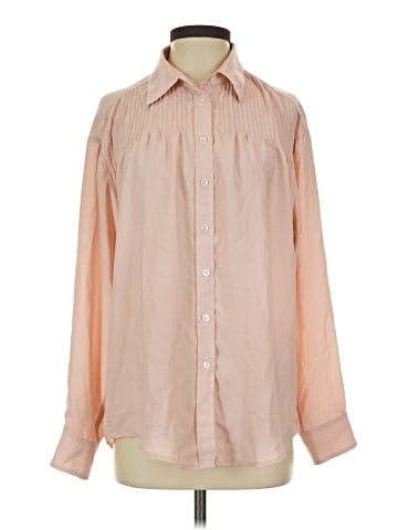 Elizabeth and James Long Sleeve Blouse (view 1)