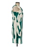 Unbranded 100% Polyester Graphic Green Cocktail Dress Size M - photo 4