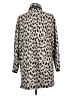 M Magaschoni Animal Print Ivory Coat Size L - photo 2