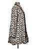 M Magaschoni Animal Print Ivory Coat Size L - photo 4