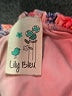 Lily Bleu 100% Polyester Floral Tan Dress Size 5 - photo 3