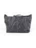 Cavalcanti Gray Black Leather Tote One size - photo 1
