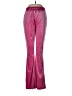Shein Metallic Pink Casual Pants Size 6 - photo 1