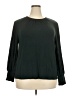 Lane Bryant Black Long Sleeve Blouse Size 18 - 20 Plus - photo 1