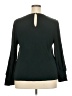 Lane Bryant Black Long Sleeve Blouse Size 18 - 20 Plus - photo 2