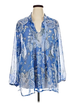 Susan Graver 3/4 Sleeve Blouse